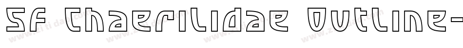 SF Chaerilidae Outline字体转换